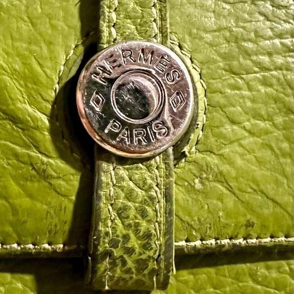 HERMES small green wallet - Picture 2 of 16